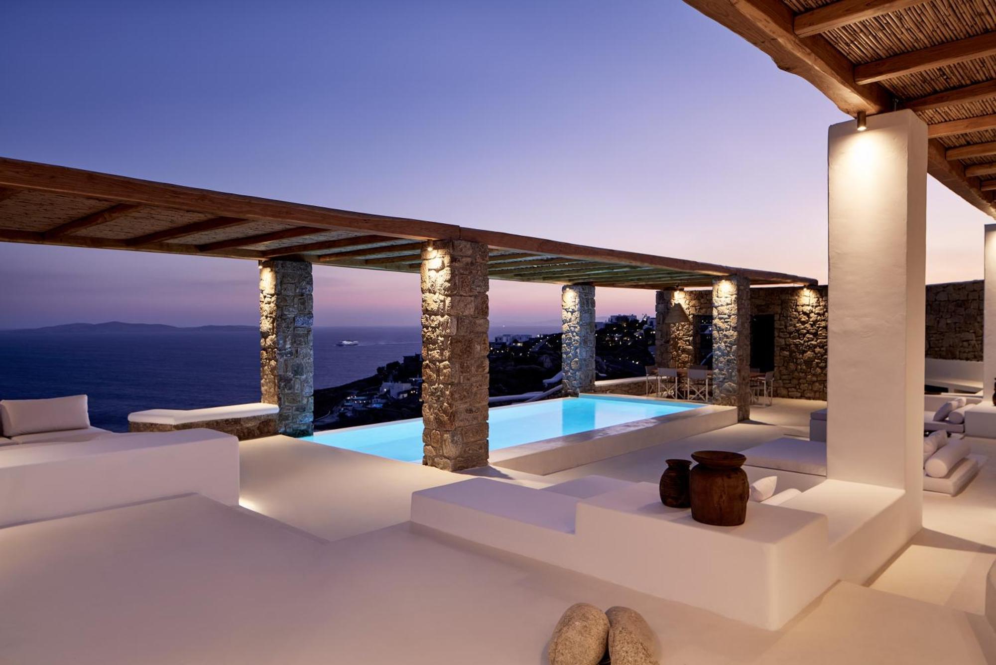 Villa La Piscine Mykonos Houlakia  Экстерьер фото