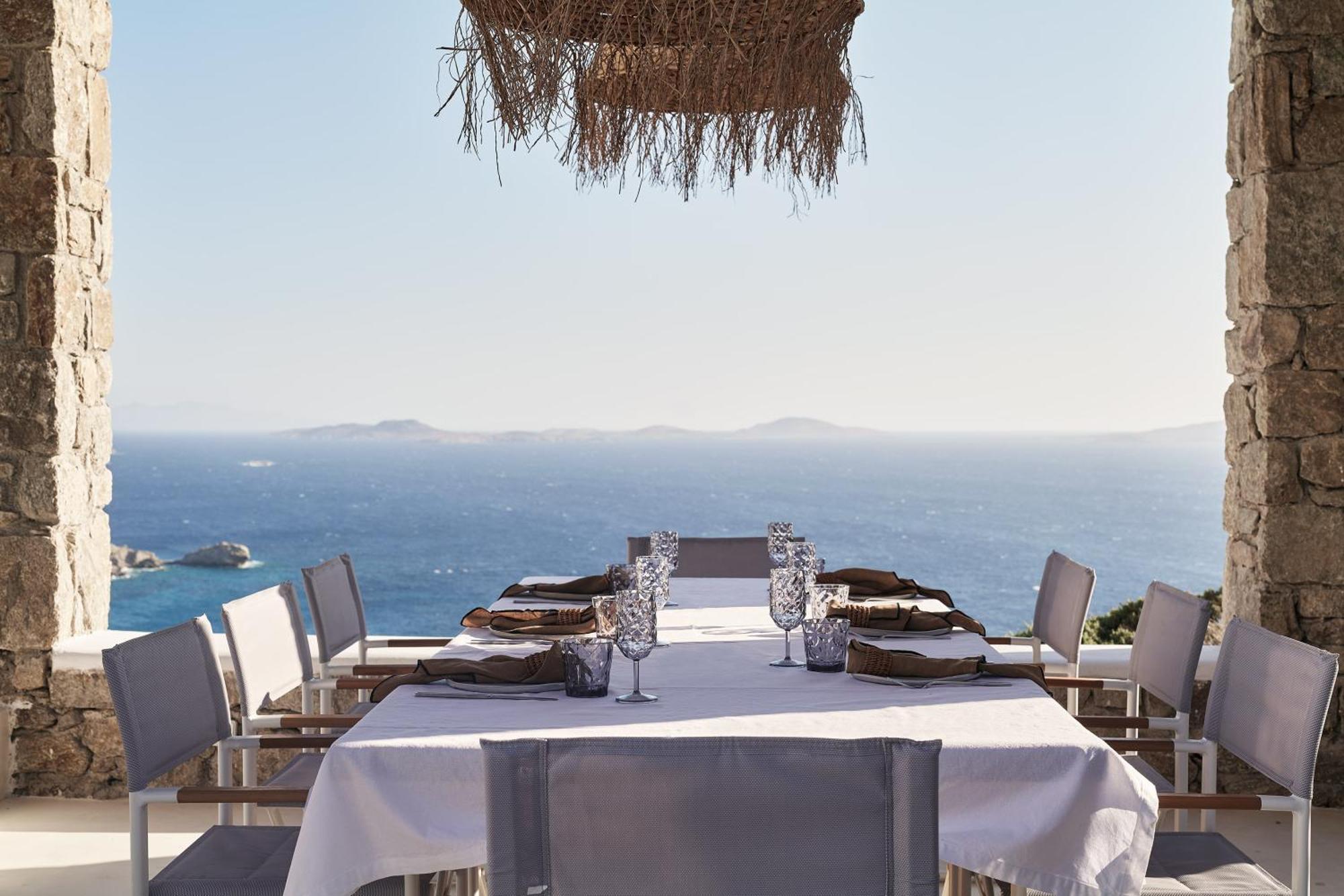 Villa La Piscine Mykonos Houlakia  Экстерьер фото
