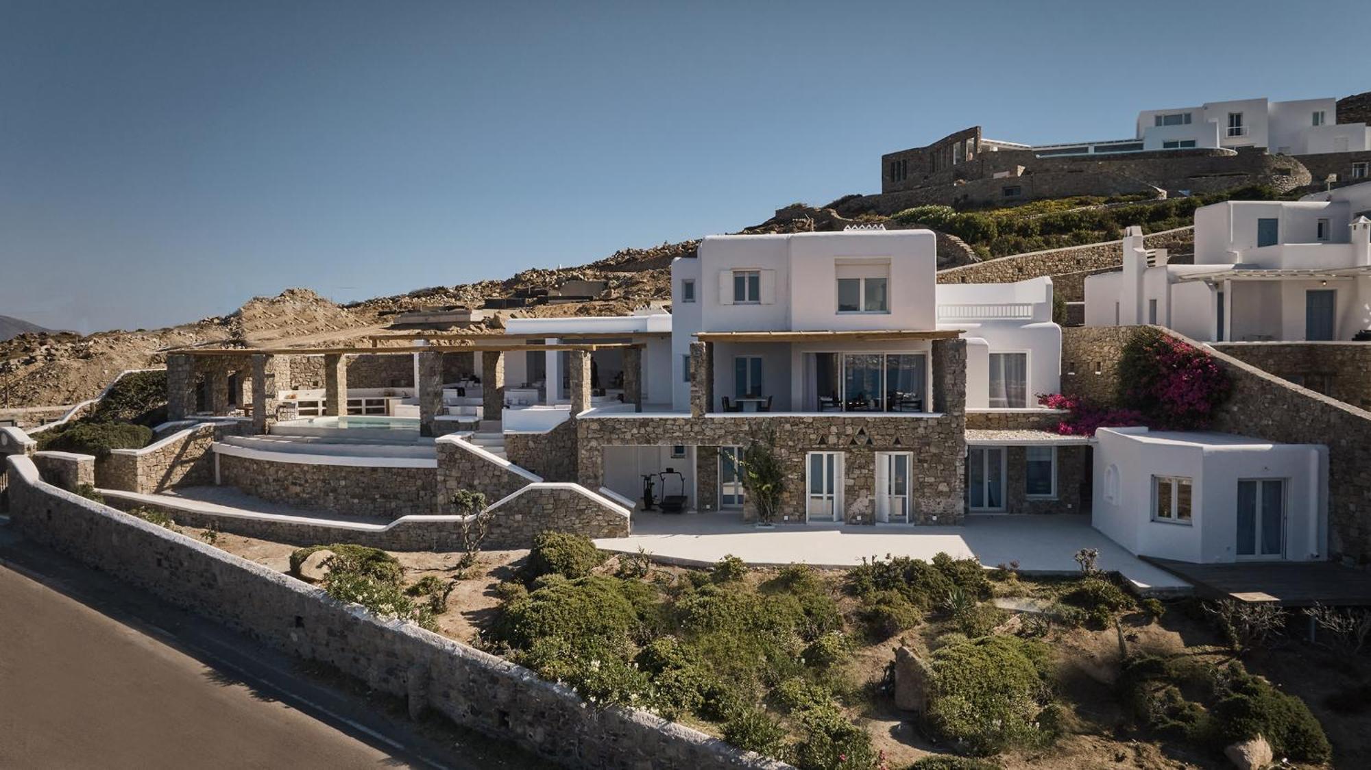 Villa La Piscine Mykonos Houlakia  Экстерьер фото