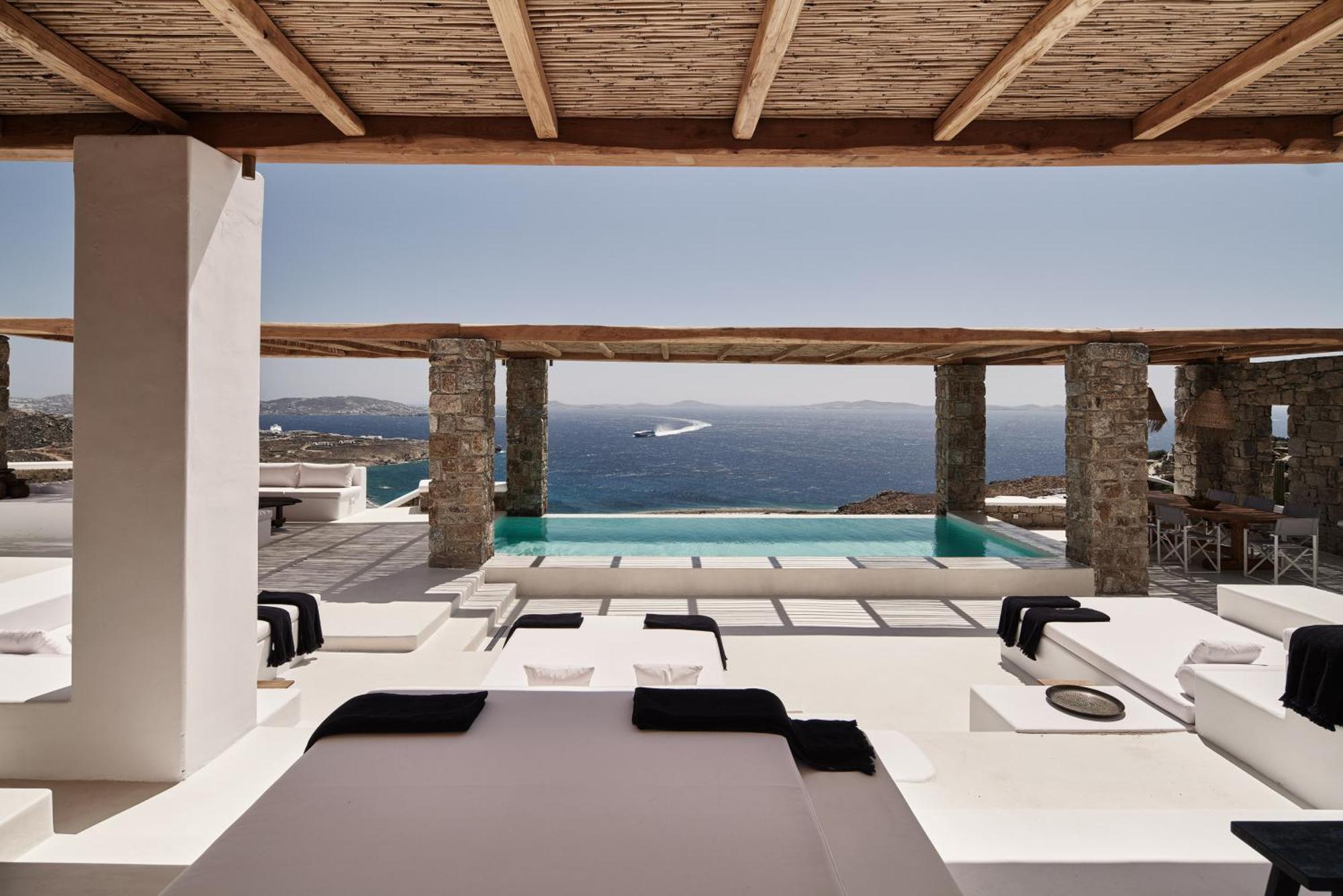Villa La Piscine Mykonos Houlakia  Экстерьер фото